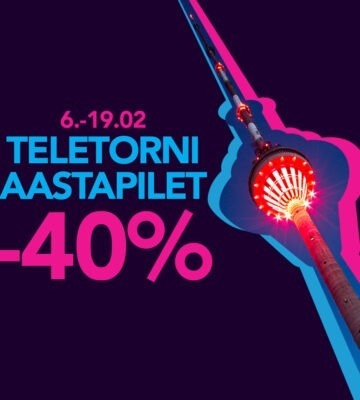 Teletorni Aastapilet -40%